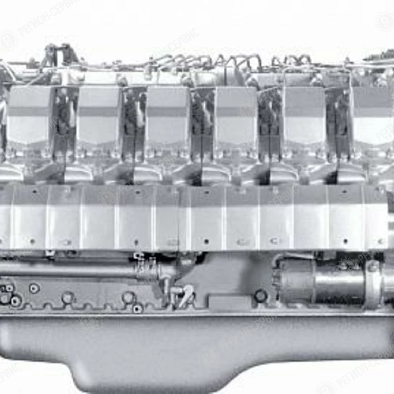Двигатель ЯМЗ 8503.10-01 (Евро-0, 490 л.с.) без коробки передач с электрооборудованием основной комплектации