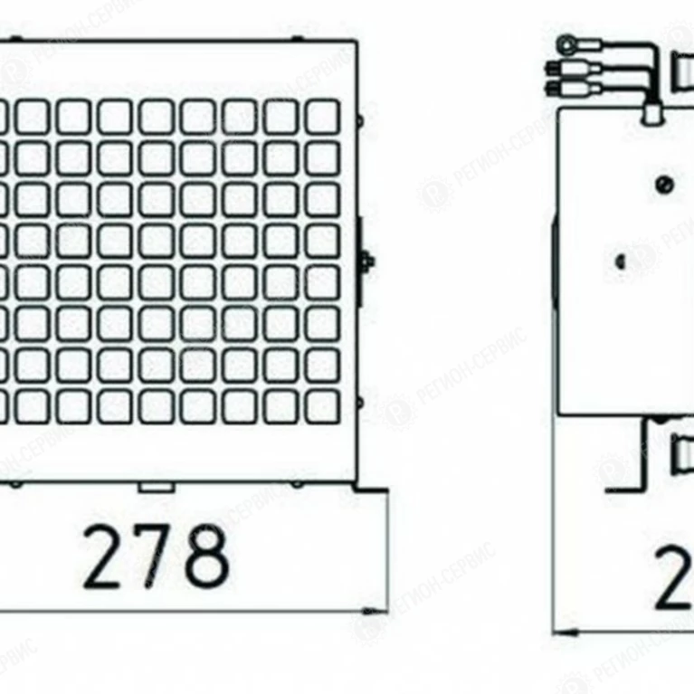 Отопитель в сборе 24В 159-8101010-11