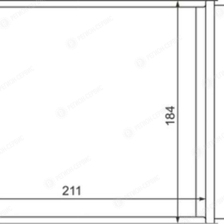 Радиатор отопителя (ГАЗ 3302 Ø патр. 20 мм.) 3-х ряд 3302-8101060-10