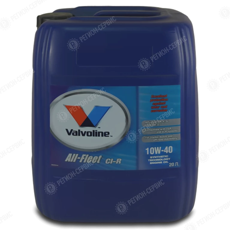 10W40-Масло моторное Valvoline ALL FLEET CI-R, 20 л фото