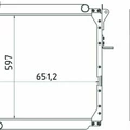 Радиатор водяной (МАЗ 437030 с дв. «Deitz» BF04М1013FC; ММЗ Д 245.9, 245.30) 2-х ряд 437030А-1301010